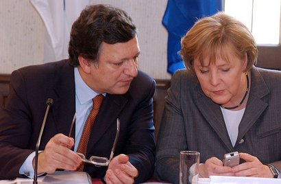 Merkel und Baroso